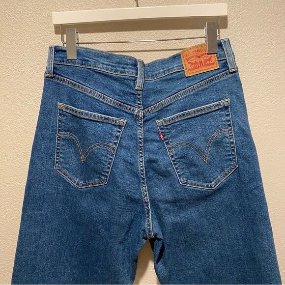 Levi’s Jeans Ribcage Straight Ankle Size 31 blue‎ casual - Picture 9 of 10